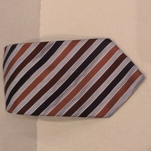 Jones New York Men's 100% Silk Striped Tie